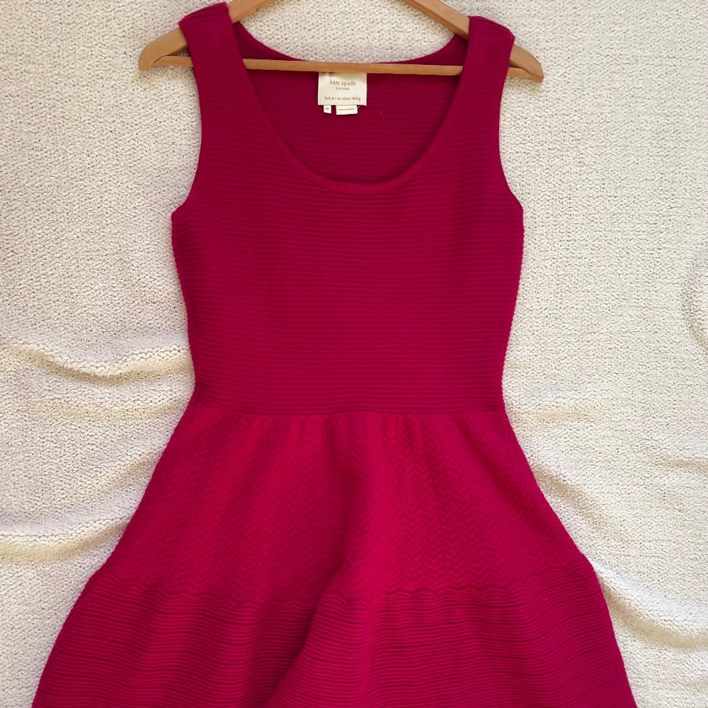 Kate Spade, magenta dress, Size M